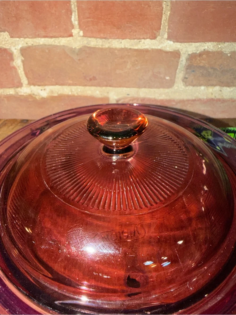 Pyrex classic amber